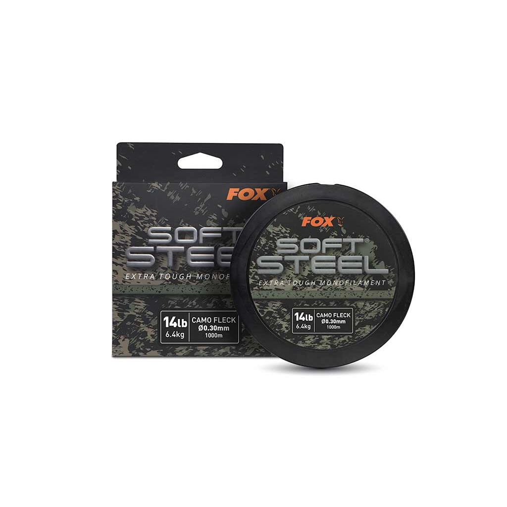 Fox Soft Steel Fleck Camo Mono | Nylon Lijn