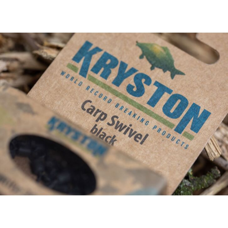 Kryston Carp Swivel #10 black, 20pc