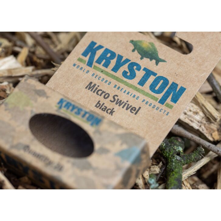 Kryston Micro Swivel black, 20pc