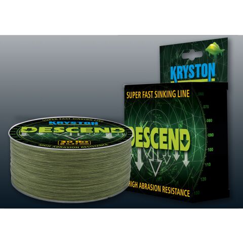 Kryston Descend sink.mainline braid, olive-mud SB 600m...