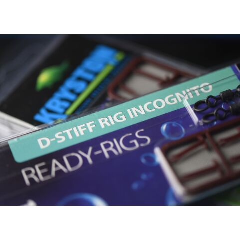 Kryston D-Stiff Rig Incognito 18lb 20cm  #4, 2pc