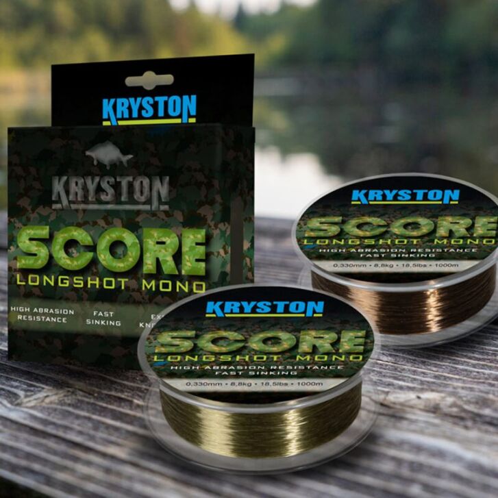 Kryston 1000m 14lb-0,28mm  Oblivion Super Grade oliv