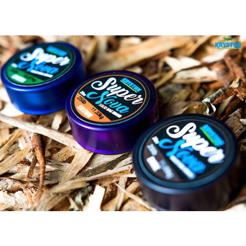 Kryston 20m 25lb Super Nova Solid Bag Braid Weed Green