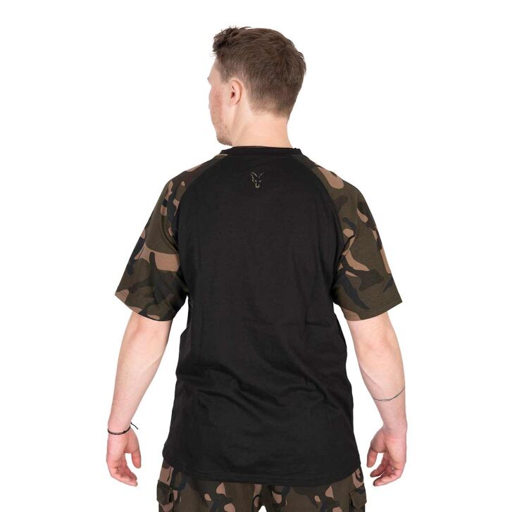 Fox Black / Camo Outline Tshirt 2XL