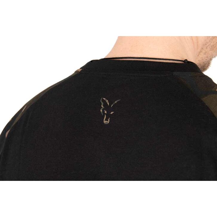 Fox Black / Camo Outline Tshirt 2XL