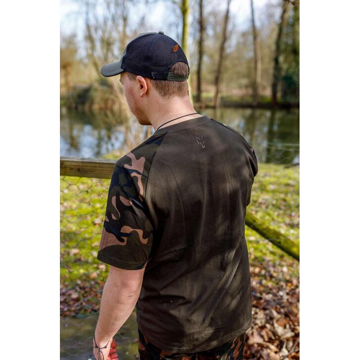 Fox khaki / Camo Outline Tshirt XL