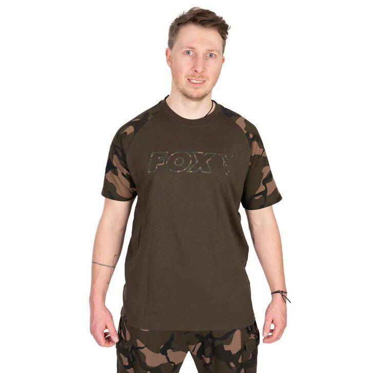 Fox khaki / Camo Outline Tshirt 3XL
