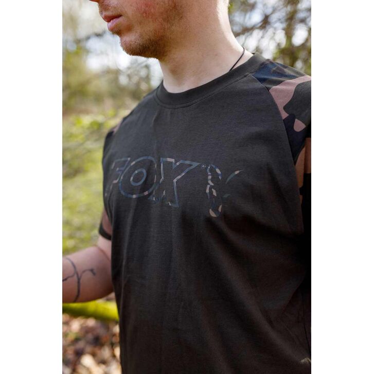 Fox khaki / Camo Outline Tshirt 3XL