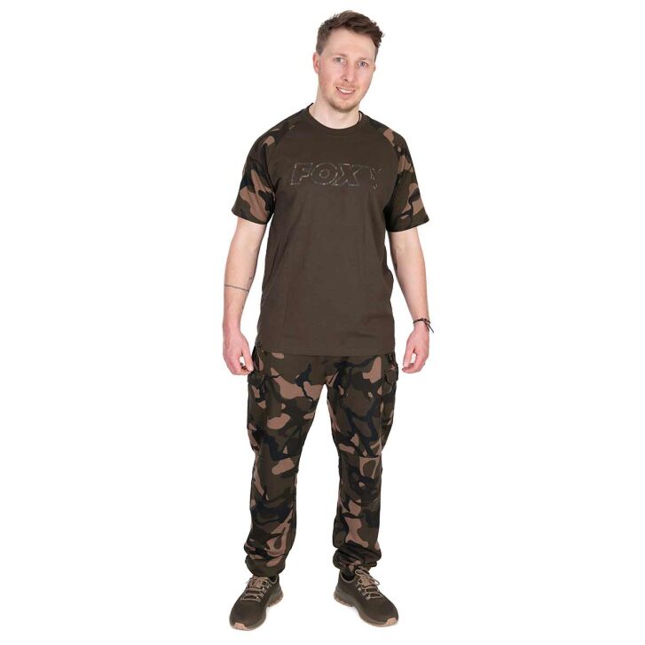 Fox khaki / Camo Outline Tshirt 3XL