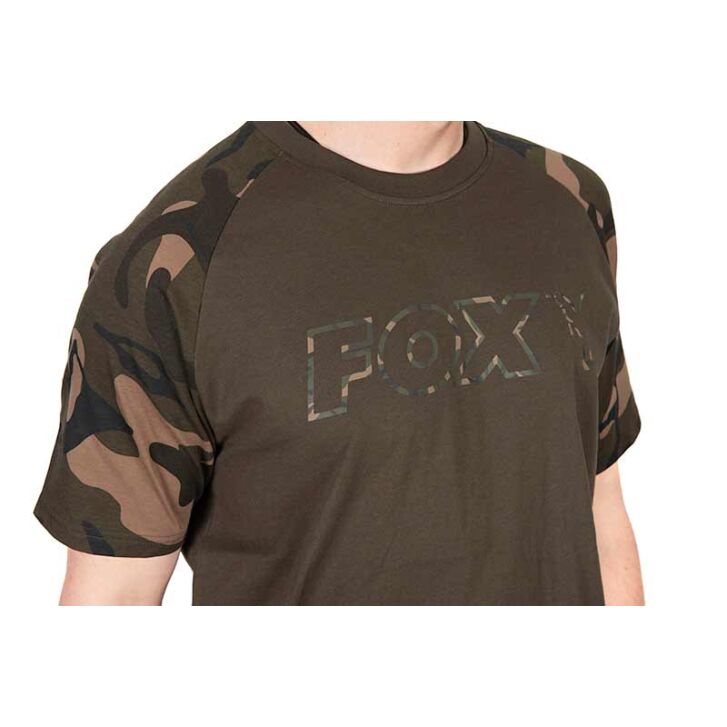 Fox khaki / Camo Outline Tshirt 3XL