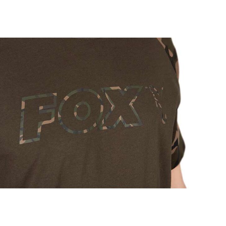 Fox khaki / Camo Outline Tshirt 3XL