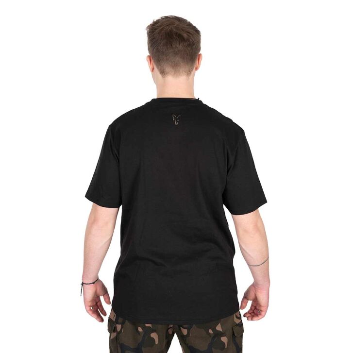 Fox Black / Camo Logo  Tshirt Large