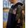 Fox LW BLack / Camo Split Zip Hoody SMALL