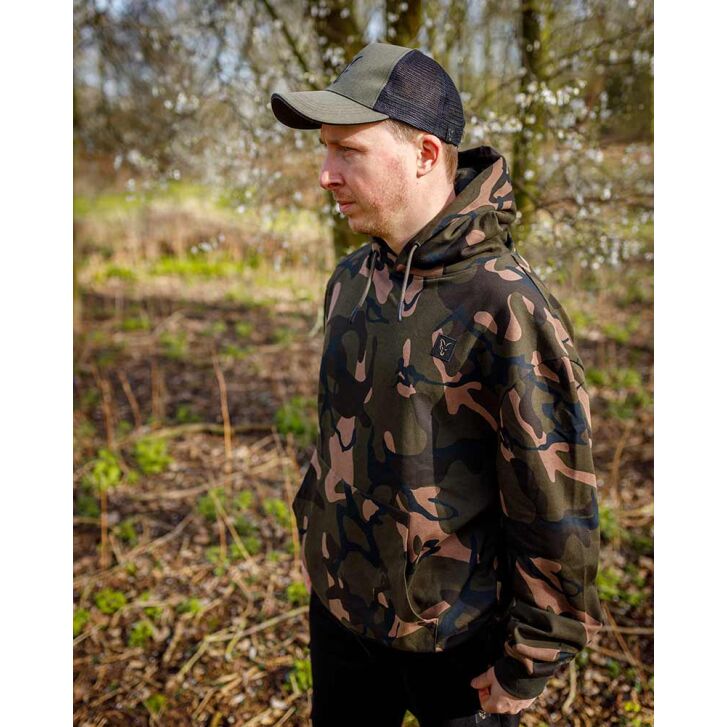 Fox LW Camo pullover  Hoody SMALL