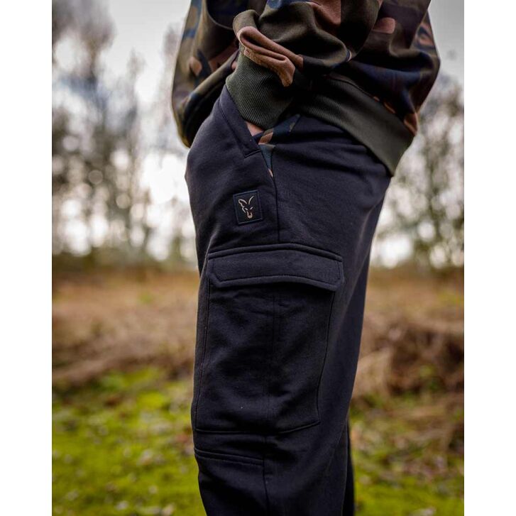 Fox LW Black / Camo Combat  joggers MEDIUM