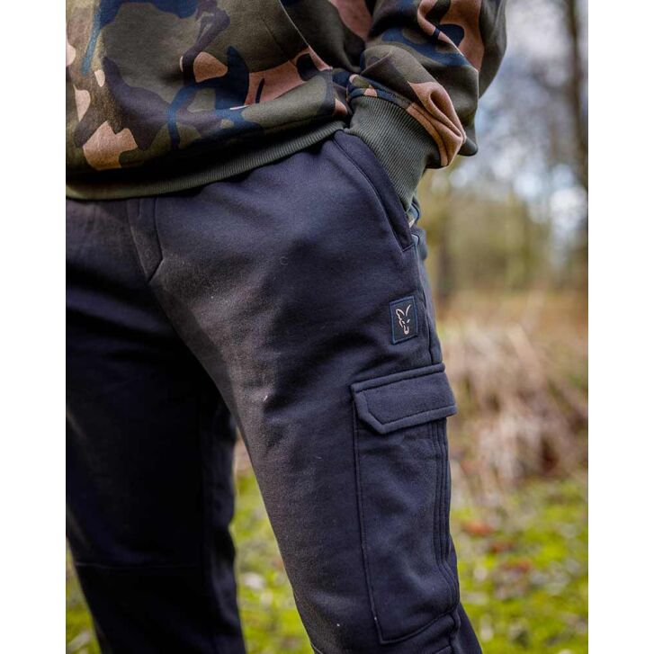 Fox LW Black / Camo Combat  joggers MEDIUM