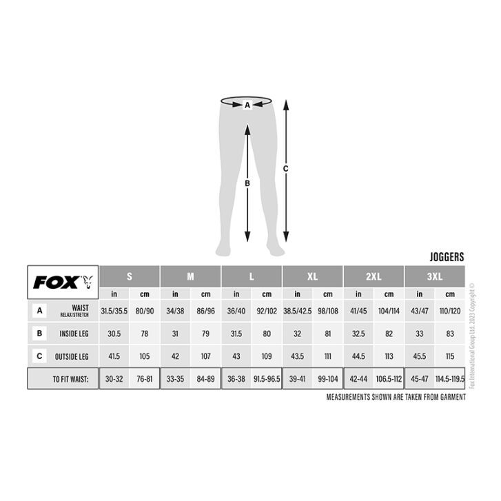 Fox LW Khaki  joggers LARGE