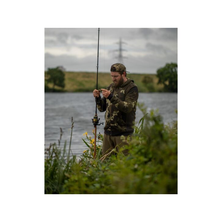 Korda Zip Hoodie Dark Kamo L