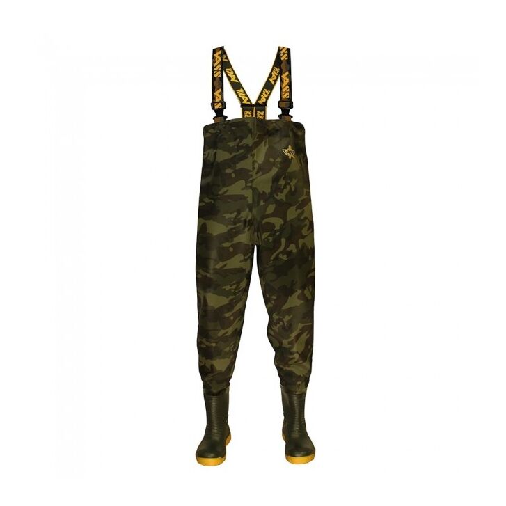 Vass E 785 Series Camo Chest Wader 42 UK8