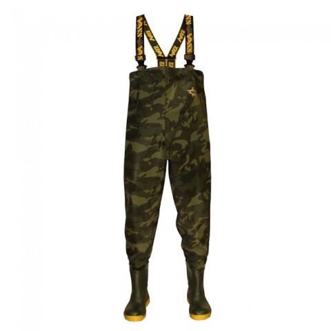 Vass E 785 Series Camo Chest Wader 42 UK8