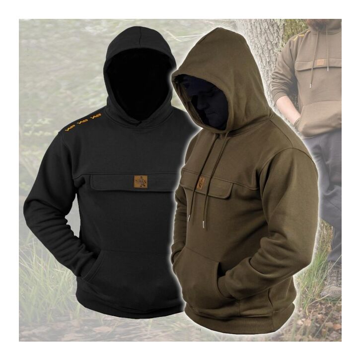 Vass Culture Hoody Khaki Green Small