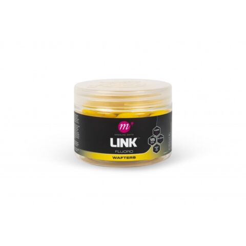 Mainline Link Fluoro Wafters - 15mm - Yellow