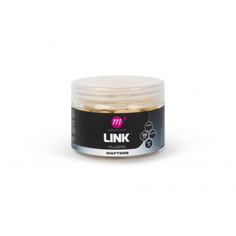 Mainline Link Fluoro Wafters - 15mm - White