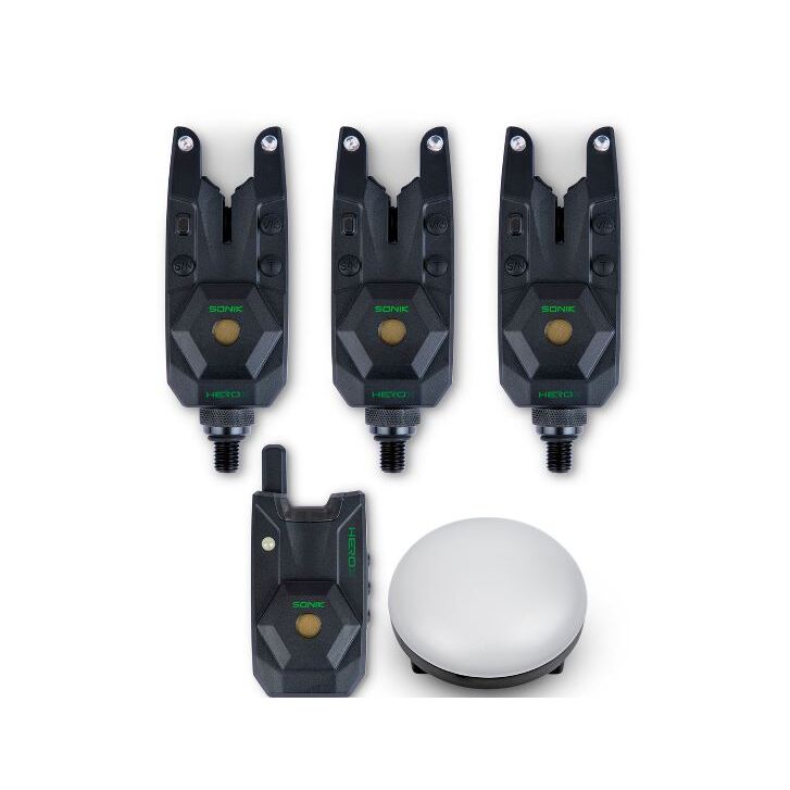 Sonik HeroX Bite Alarm Set 3+1+BL (R G B)