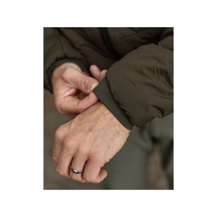 Korda Geïsoleerde Jas met Capuchon | Donker Olijf S