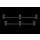 Fox Black Label Slim 3 Rod Buzz bars (220mm - 250mm)