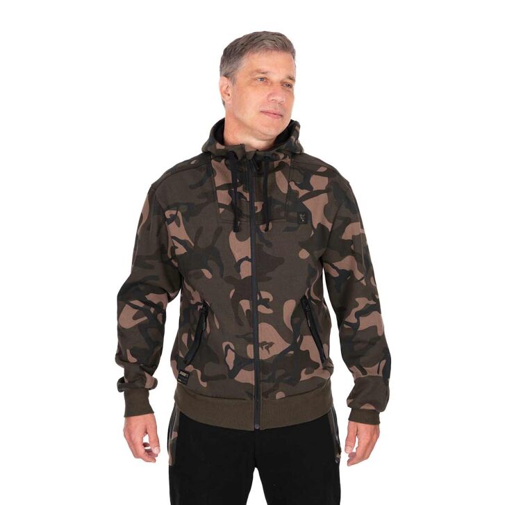 Fox Camo full zip premium 310 hoodie - XL