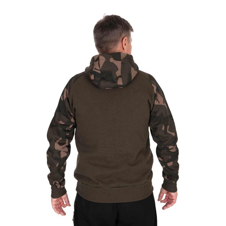 Fox Khaki / Camo pullover premium 310 hoodie - M