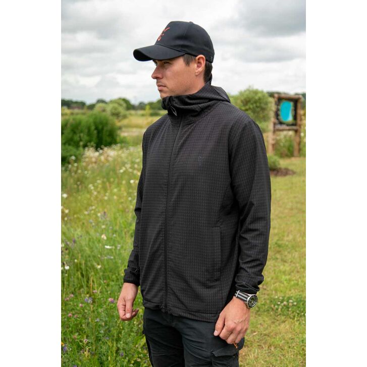 Fox Black Premium mid layer jas - S