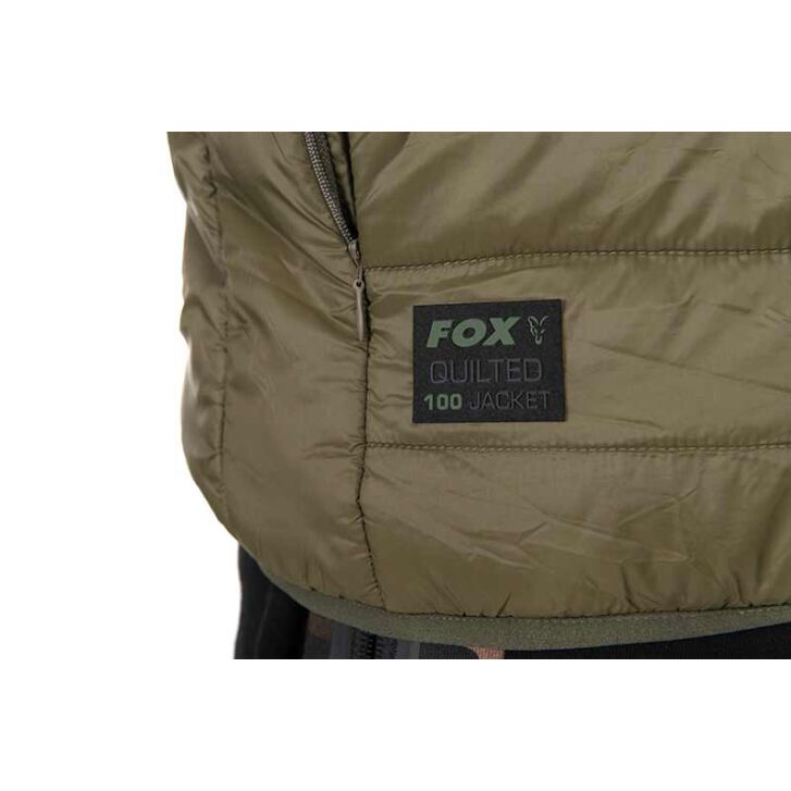 Fox Olive gewatteerde 100 Jas - S