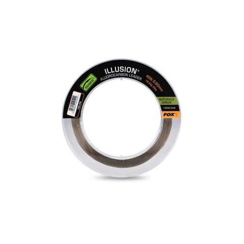 Fox Illusion Fluorocarbon Leader 40lb 18.2kg (0.60mm) x...