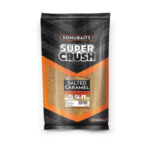 Sonubaits Supercrush Salted Caramel Groundbait  2kg
