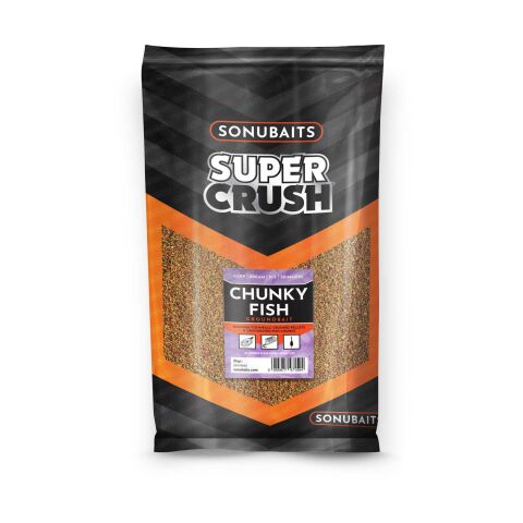 Sonubaits Supercrush Chunky Fish Groundbait (2kg)