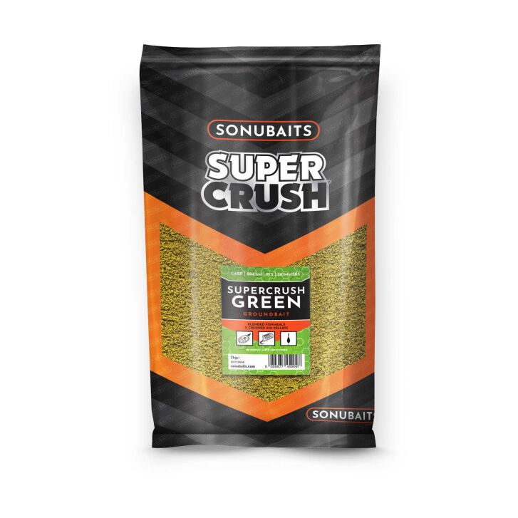 Sonubaits Supercrush Green Grondvoer (2kg)