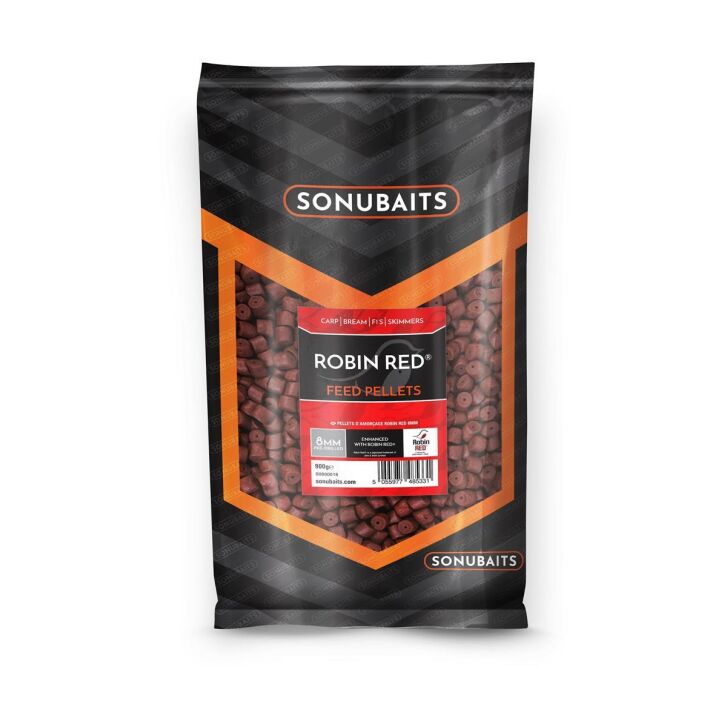 Sonubaits Robin Red Feed Pellet (drilled) 8mm