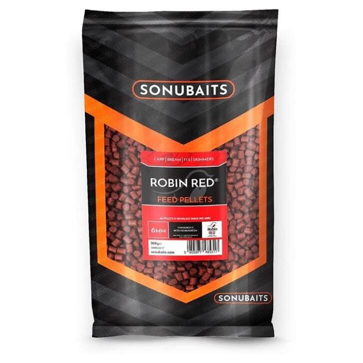 Sonubaits Robin Red Feed Pellet (drilled) 8mm
