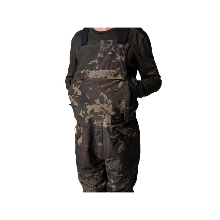 Nash Zero Tolerance Helluva Waterdichte Bib and Brace Camo XXL