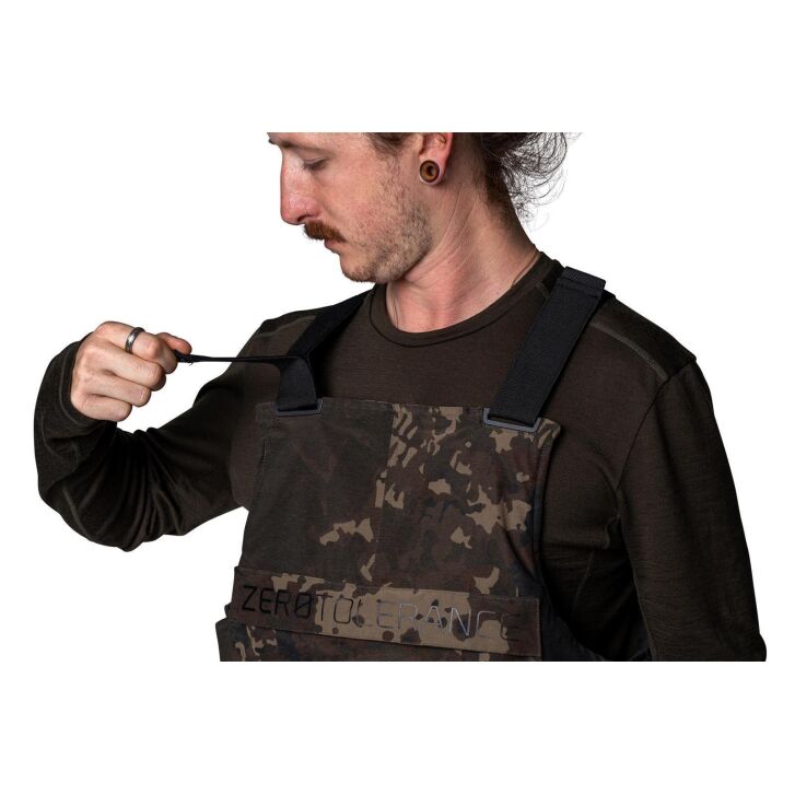 Nash Zero Tolerance Helluva Waterdichte Bib and Brace Camo XXL