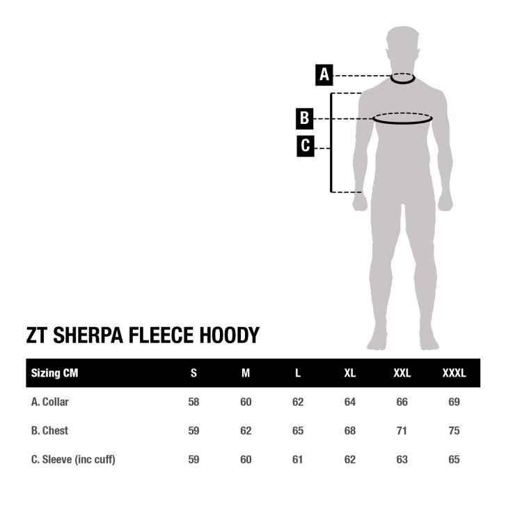 Nash Zero Tolerance Sherpa Fleece Hoody XXXL