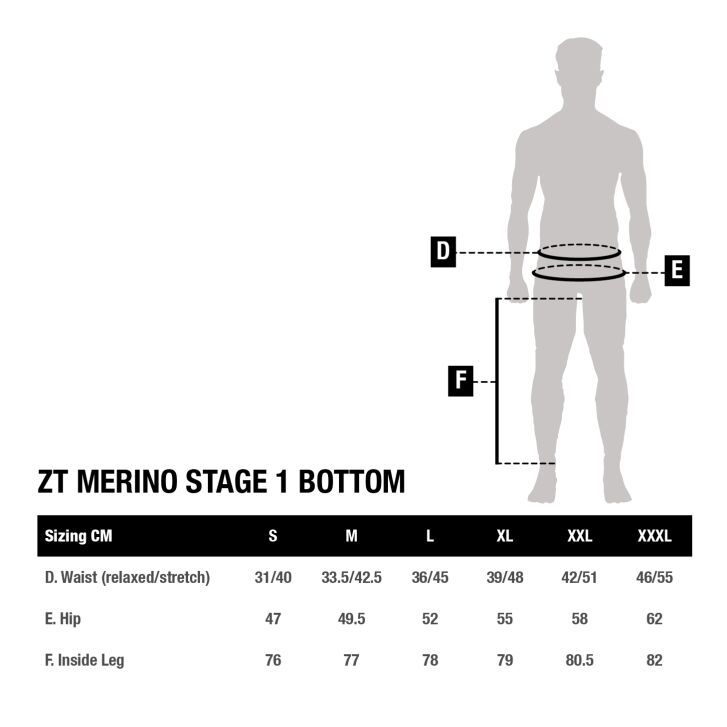 Nash Zero Tolerance Merino Stage 1 Broek M