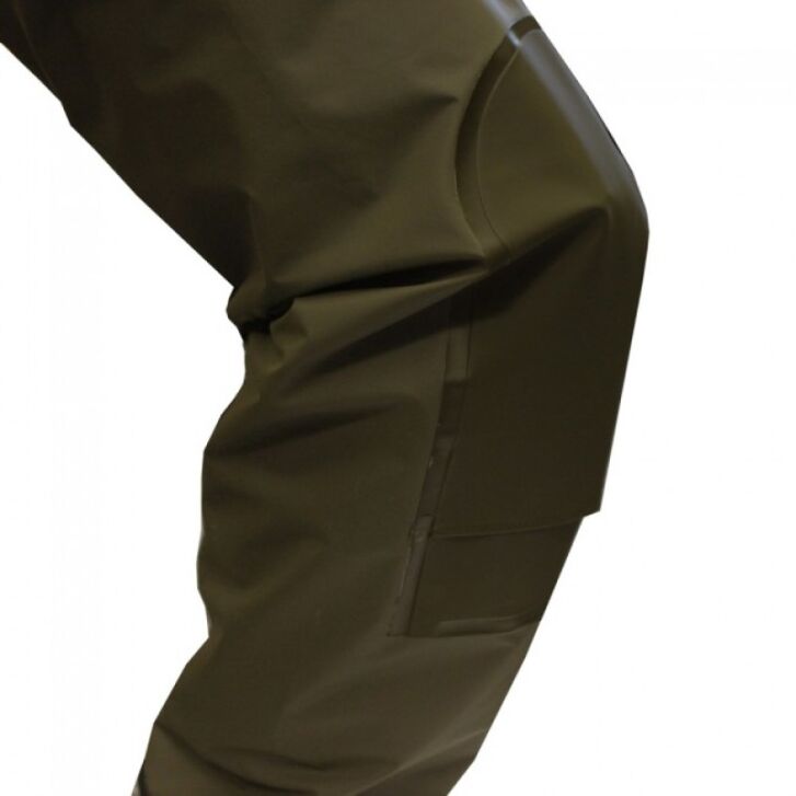 Vass 175W-12KT Khaki Winter Team Vass Broek met kniestukken XLarge