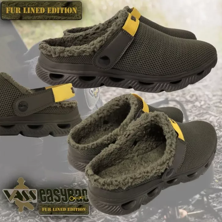 Vass VX102-30W Vass Easy-Bac Ed2 Trainer- Fur-Lined Edition Khaki 44 UK9