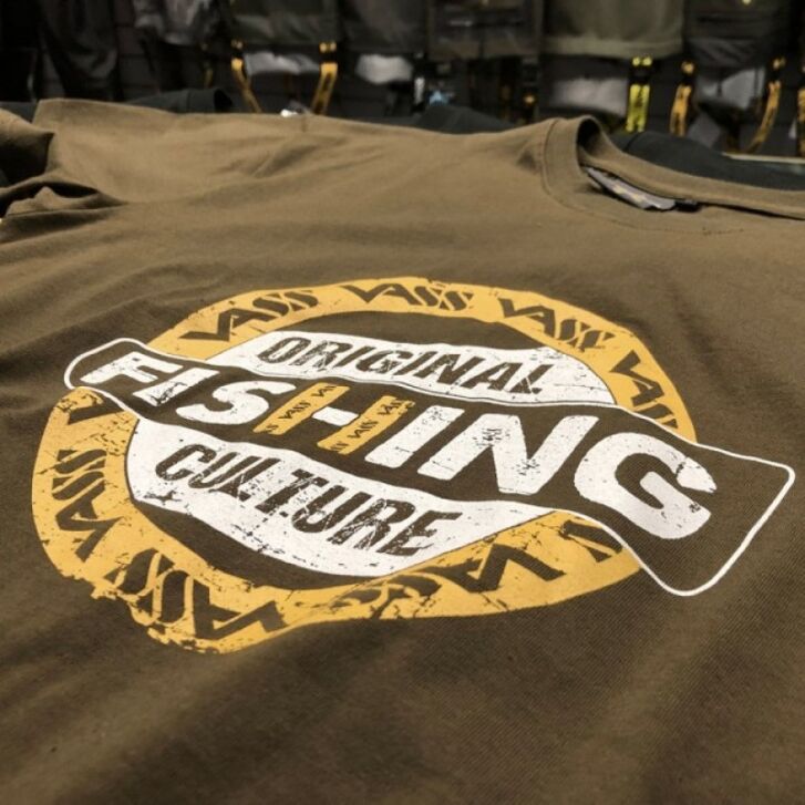 Vass Fishing Culture Bedrukte T-Shirt