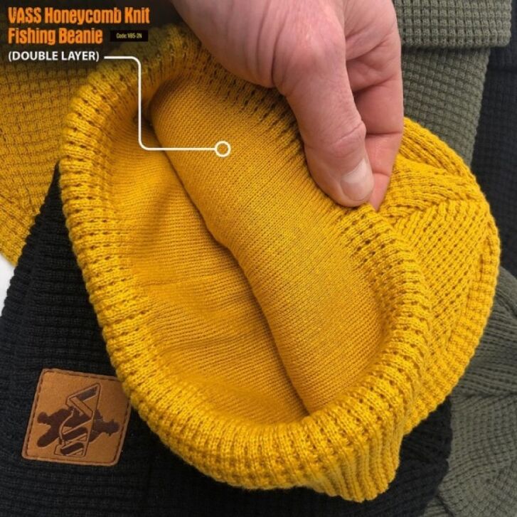Vass Organisch Katoen Honeycombe Beanie