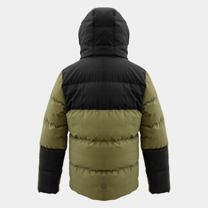 Kumu Capsule Jas Groen-S