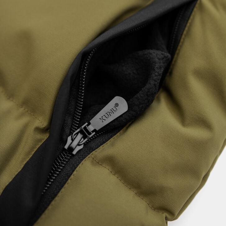Kumu Capsule Jas Groen-M